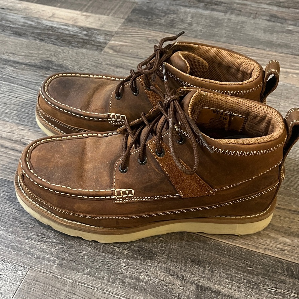 Men's Twisted X 4" Work Wedge Sole Steel Toe Boots Size 7